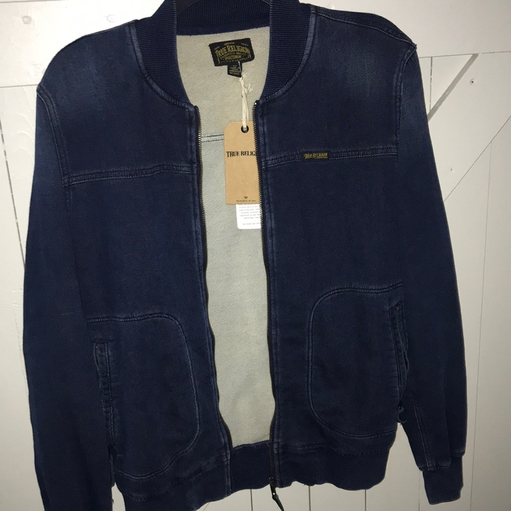 True Religion runner jacket small